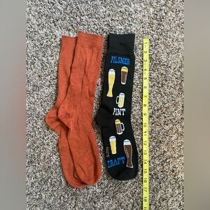 Long socks set of two unisex